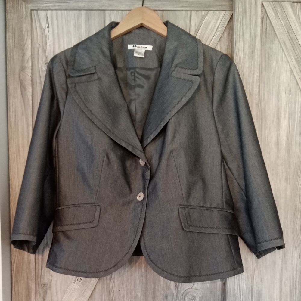Nygard Collection Charcoal Blazer 16